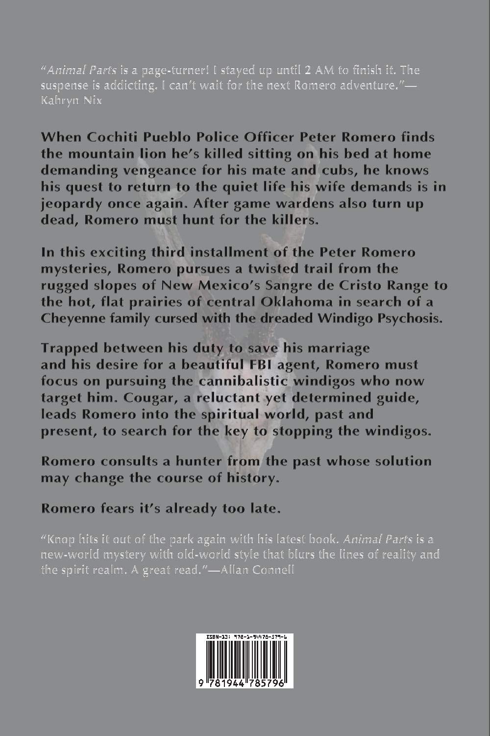 Animal Parts A Peter Romero Mystery (3 pic