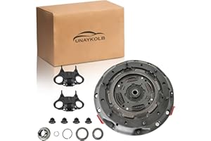 UnayKolb 6DCT250 DPS6 Auto Transmission Dual Clutch Drum Set Dual Clutch Kit Fits Ford Focus 2011-2019/Fiesta 2011-2018/B-MAX/EcoSport 2013-2017/Figo 2016-2018 602000800