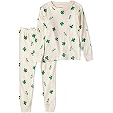Carter's Girls' Christmas 2-Piece Snug Fit Cotton PJs