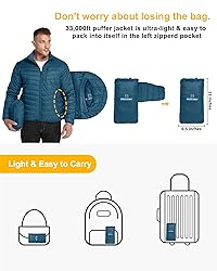 33,000ft Men's Lightweight Packable Insulated