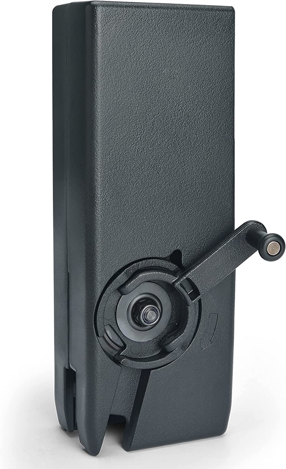 Zhongren Airsoft Speed Loader Tactical M4 Hand Crank Magazine Fast Quick Loader Capacity 6MM 1000 Rounds (BK)