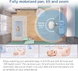 VTech VM901 Smart Wi-Fi Baby Monitor 5 inch 720p Display PTZ 1080p Camera view 6