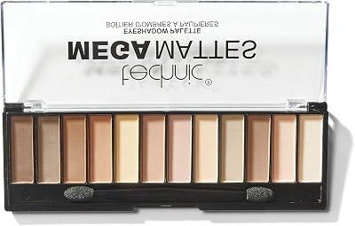 Technic Nude Eyeshadow Palette 12 Matte Shades 18g Professional Long Lasting
