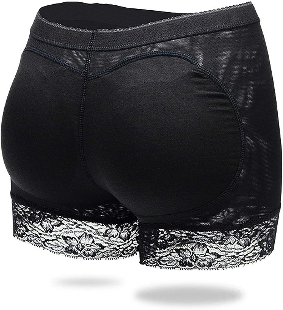 Women's Butt Lifter Shapewear Enhancer Padded Control Panties Boyshort Seamless Briefs Fake Buttock Hip Lace Underwear