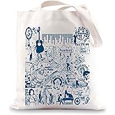 BWKTOP Singer Tote Bag Album Gifts Song Lyrics Shoulder Bag Merchandise