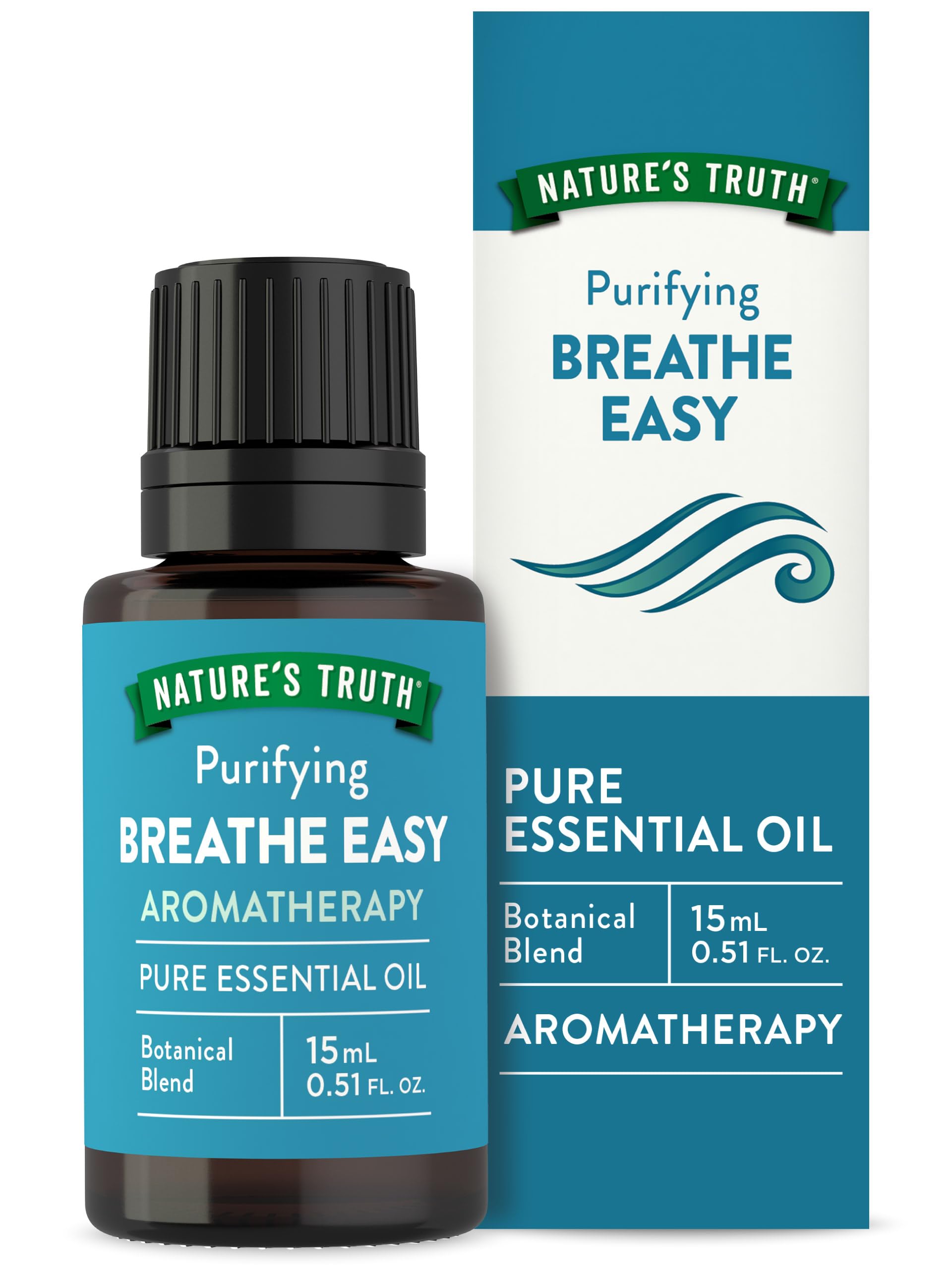 Nature's Truth Essential Oil, Breathe Easy, 0.51 Fluid Ounce โ image 1