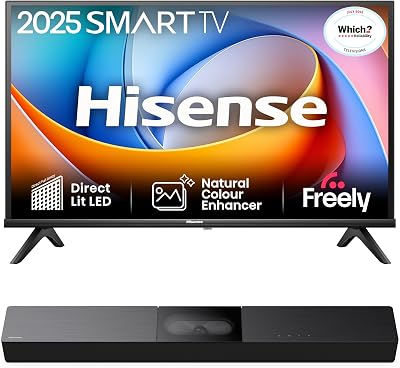 Hisense 40A4QTUK Smart TV with HS2000 Soundbar Bundle