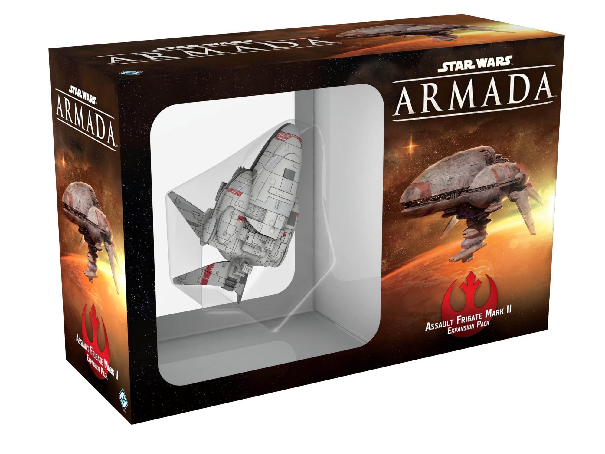 Fantasy Flight Games - Star Wars Armada: Rebel Alliance: Assault Frigate Mark II - Miniature Game