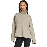 adidas womens All Szn Soft Lux Quarter-zip Sweatshirt