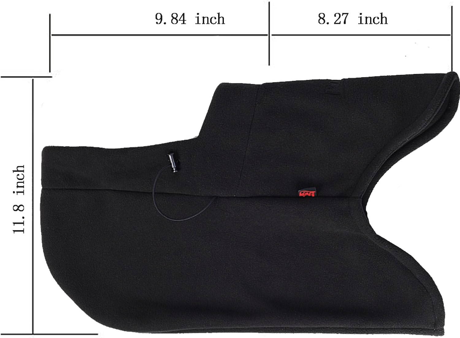 Purjoy Multipurpose Use Thermal Warm Fleece Balaclava Hood Police Swat Ski Bike Wind Stopper Full Face Mask Hats Neck Warmer Outdoor Winter Sports Snowboarding Cap (Black+Grey) at  Women’s Clothing store