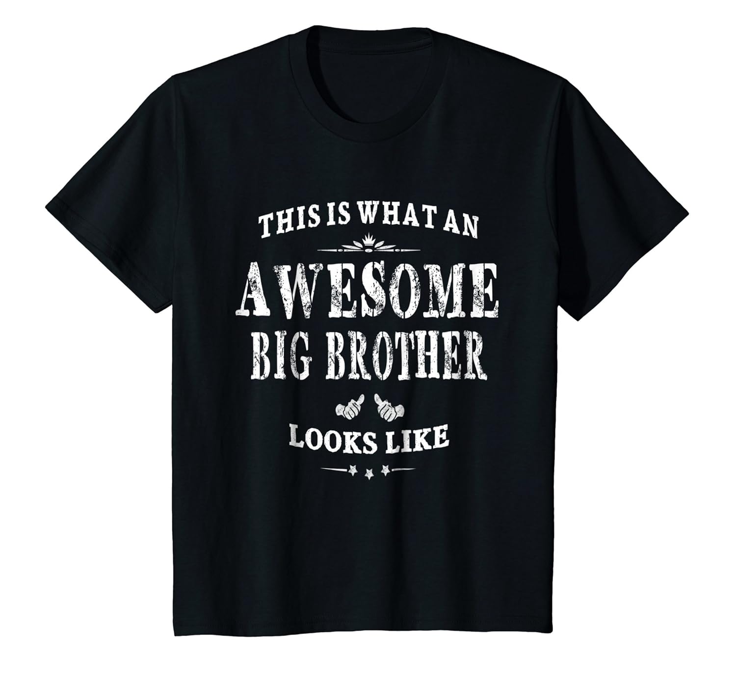 This Is What An Awesome Big Brother Looks Like T Shirt ln Lntee