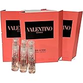 Valentino Donna Born In Roma Coral Fantasy for Women Eau de Parfum Vial Spray, 0.04 Ounce (pack of 3)