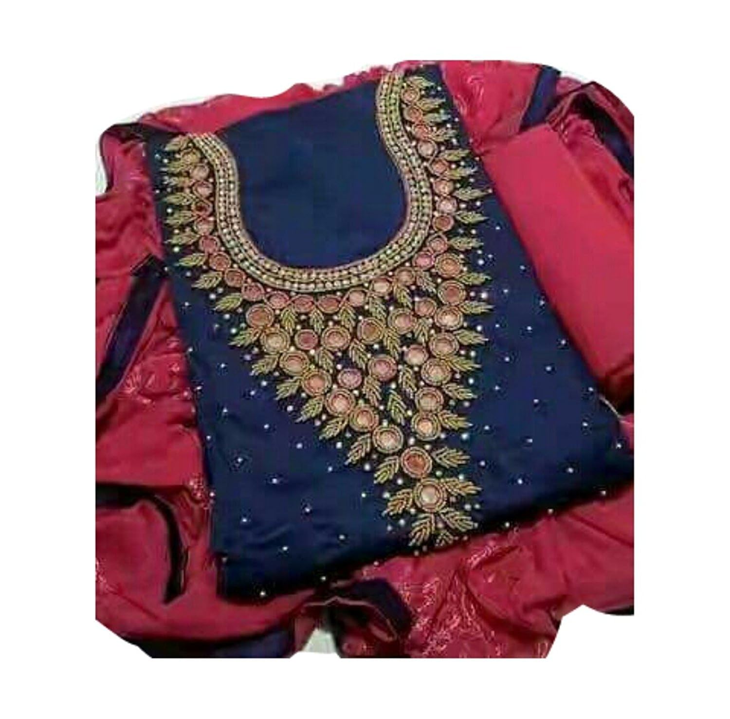 gowthami a3ercy0nolaci3 chanderi dress material