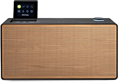 Pure Evoke Home All-in-One Stereo Music System Special Edition Black/Wood