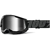 100% STRATA 2 Goggles - Sports Goggles for Motocross & Mountain Biking - Eyewear for Bike Riders - Motocross Goggles for Men