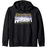 The Lord Of The Rings Fellowship Poster Zip Hoodie