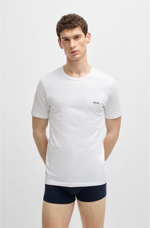 BOSS T-Shirt RN 3P Classic T-Shirt, Open Miscellaneous 961, L for Men