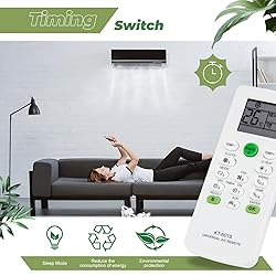Universal AC Remote Control - 6000 in 1 LCD A/C