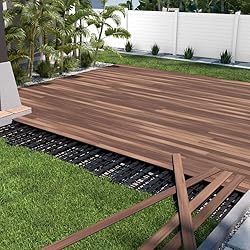 InstaDeck® Outdoor Flooring Tropical Walnut Kit