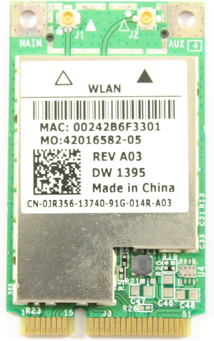 Dell Mini PCI Express JR356 WLAN WiFi 802.11g Wireless Card Latitude D630 Precision M65 XPS M1530 in