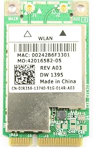 Dell Mini PCI Express JR356 WLAN WiFi 802.11g Wireless Card Latitude D630 Precision M65 XPS M1530 in