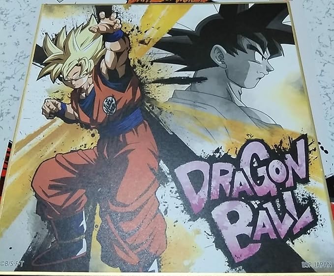 Amazon Co Jp 一番くじ ドラゴンボール Battle Of World With Dragonball Legends G賞 色紙 超サイヤ人 孫悟空 A ホビー 通販