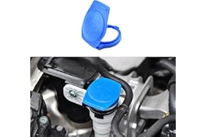 HEVLE Windshield Wiper Washer Fluid Reservoir Tank Bottle Cap Cover, Windshield Wiper Cap Replacement, Washer Fluid Caps Compatible with Porsche Cayenne 2003-2018, Replaces OEM# 3Q0955455 (1PCS)
