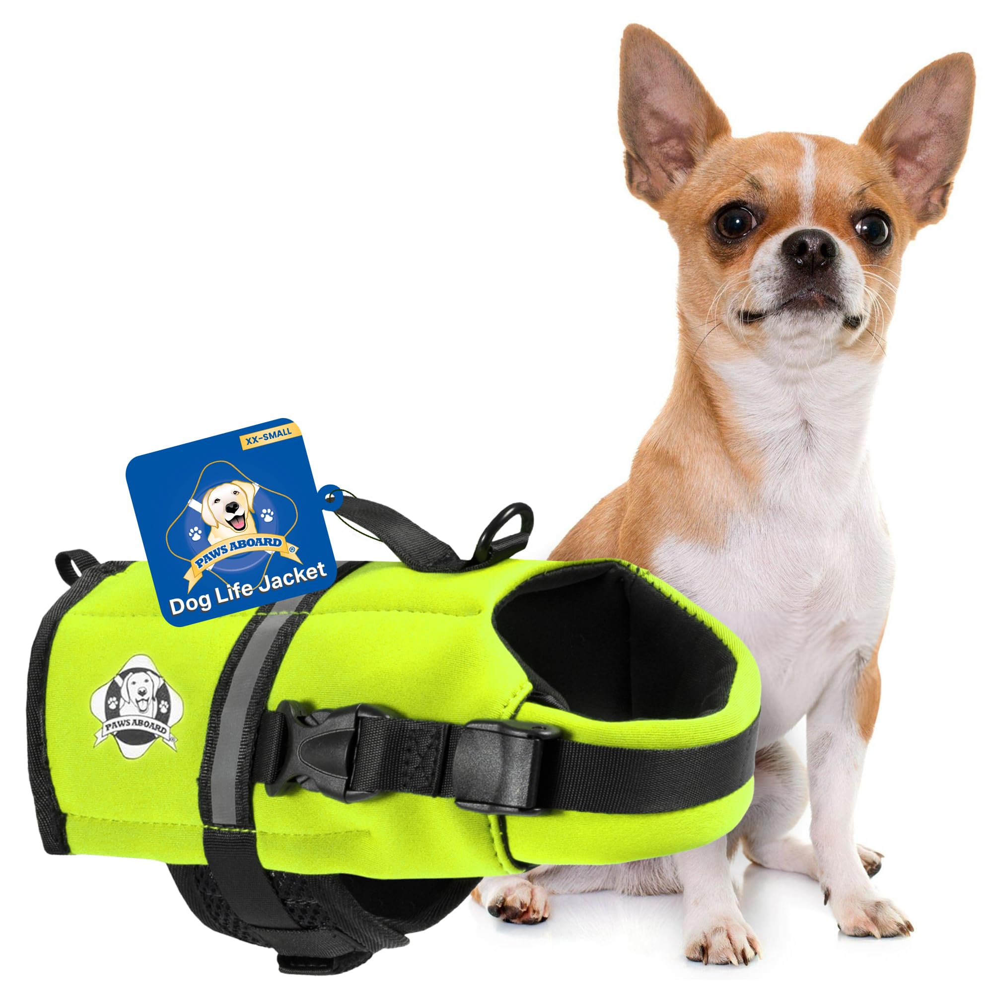 Fido Pet Products Doggy Life Jacket, 2X-Small, Yellow