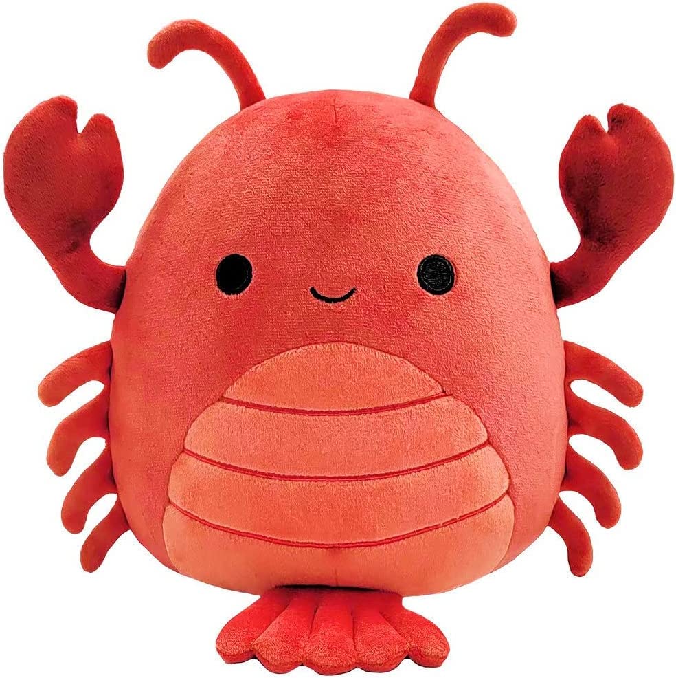 Squishmallows Kellytoy Sea Life Squad Plush Toy (8" Lorono The Lobster