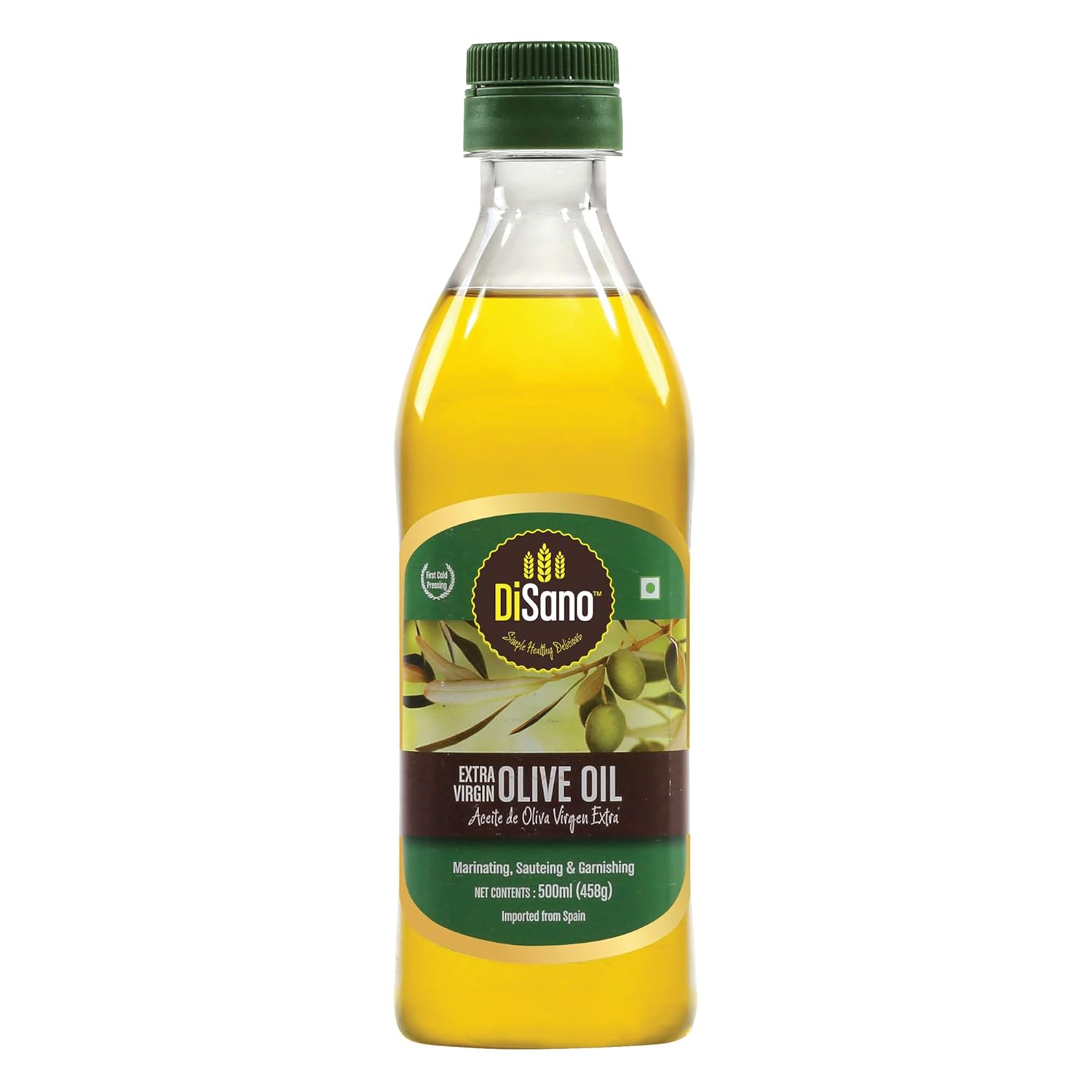 DiSano Extra Virgin Olive Oil, First Cold Pressed, 500ml Amazon.in