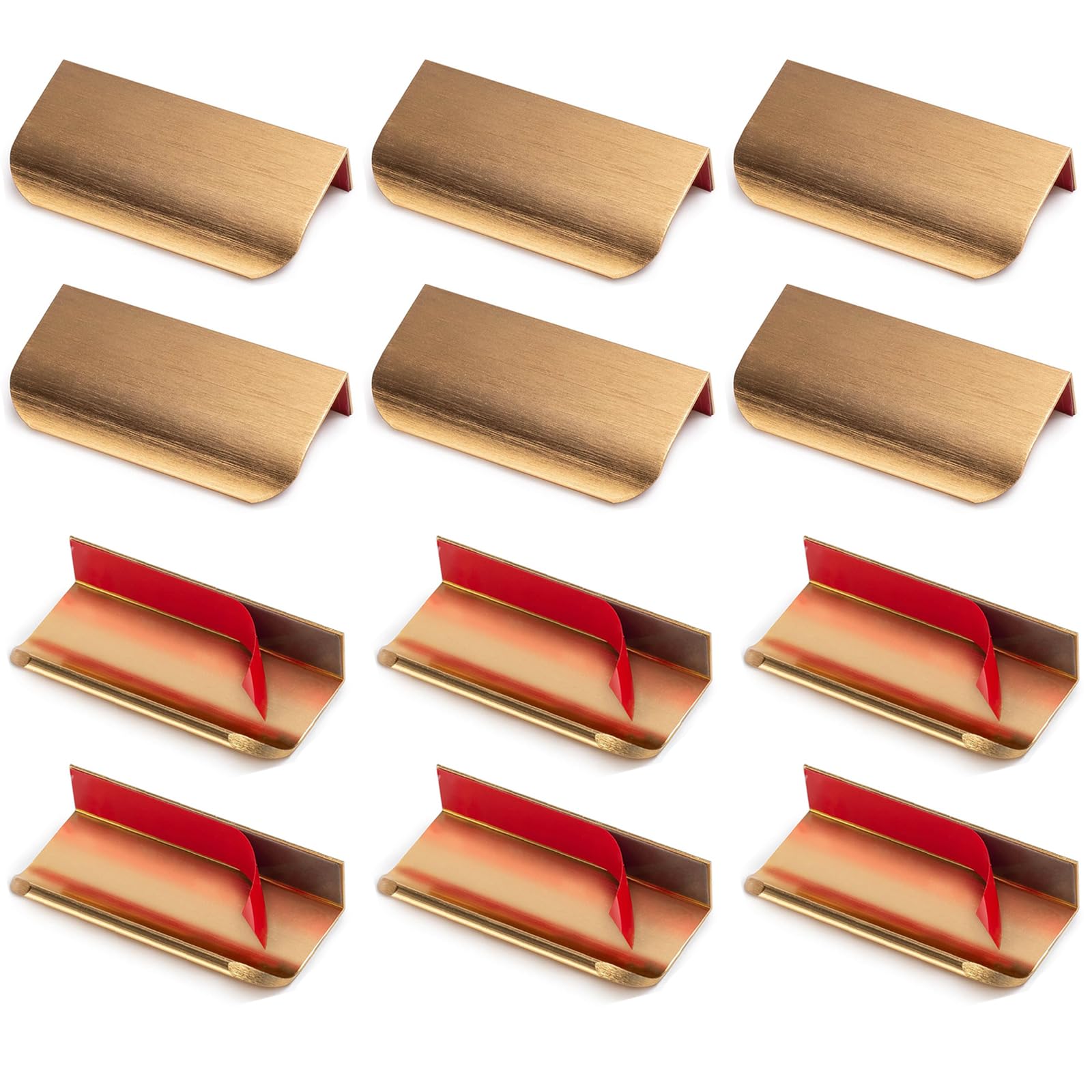 SiLnmLih 12 Pack Adhesive Edge Finger Tab Pull Self