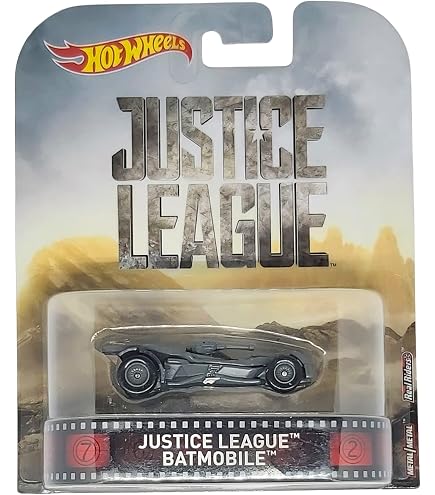 Hot Wheels Batmobile 2017 #329 – Batman V Superman, Scala 1:64, Diecast, Nuovo
