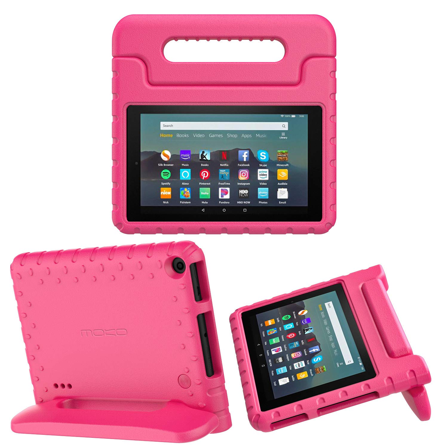 MoKo Case Fits AllNew Amazon Fire 7 Tablet (9th Generation, 2019