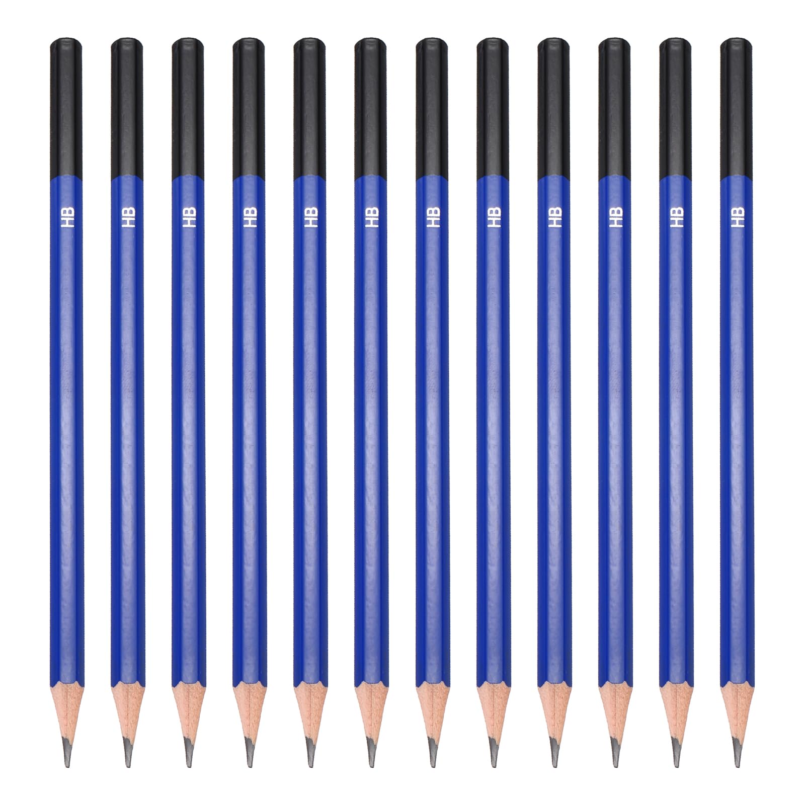 PATIKIL HB Drawing Pencils for Sketching, 24PCS Sketch Pencils for Drawing Art Pencils Graphite Wood Pre-sharpened for Drawing Sketching Artists, HB Pencils