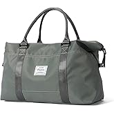 Small Gym Duffel Bag, Travel Weekender Bags for Women, Overnight Gym Carry On Tote Bag with Wet Pocket, Hospital Mom Bag for Labor and Delivery - Green