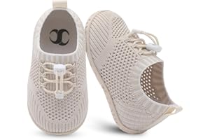 Scurtain Toddler Boys Girls Shoes Baby Slip on Sock Shoes Lightweight Casual Walking Sneakers