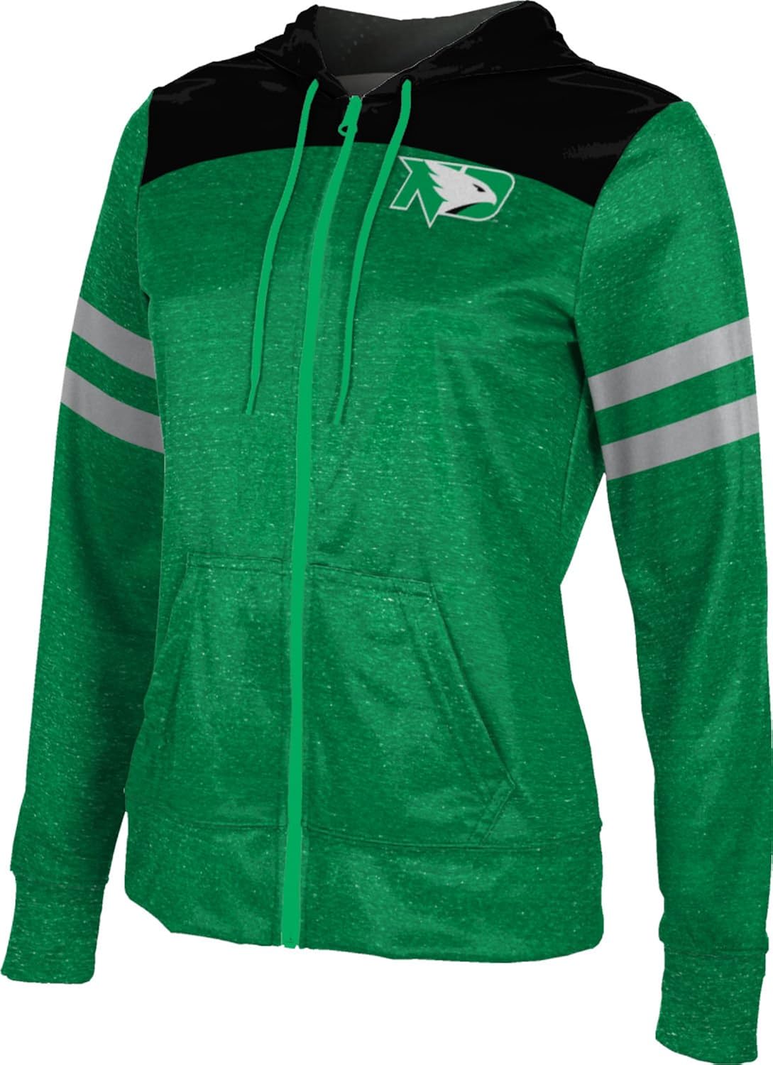 University of North Dakota Women's Zipper Hoodie, School Spirit