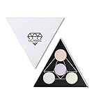 UCANBE Highlighter Palette Shimmer Illuminating Powder Makeup Satin Glow Kit - Revamp Your Face Eye Lip Color Highlighting Finish (A)