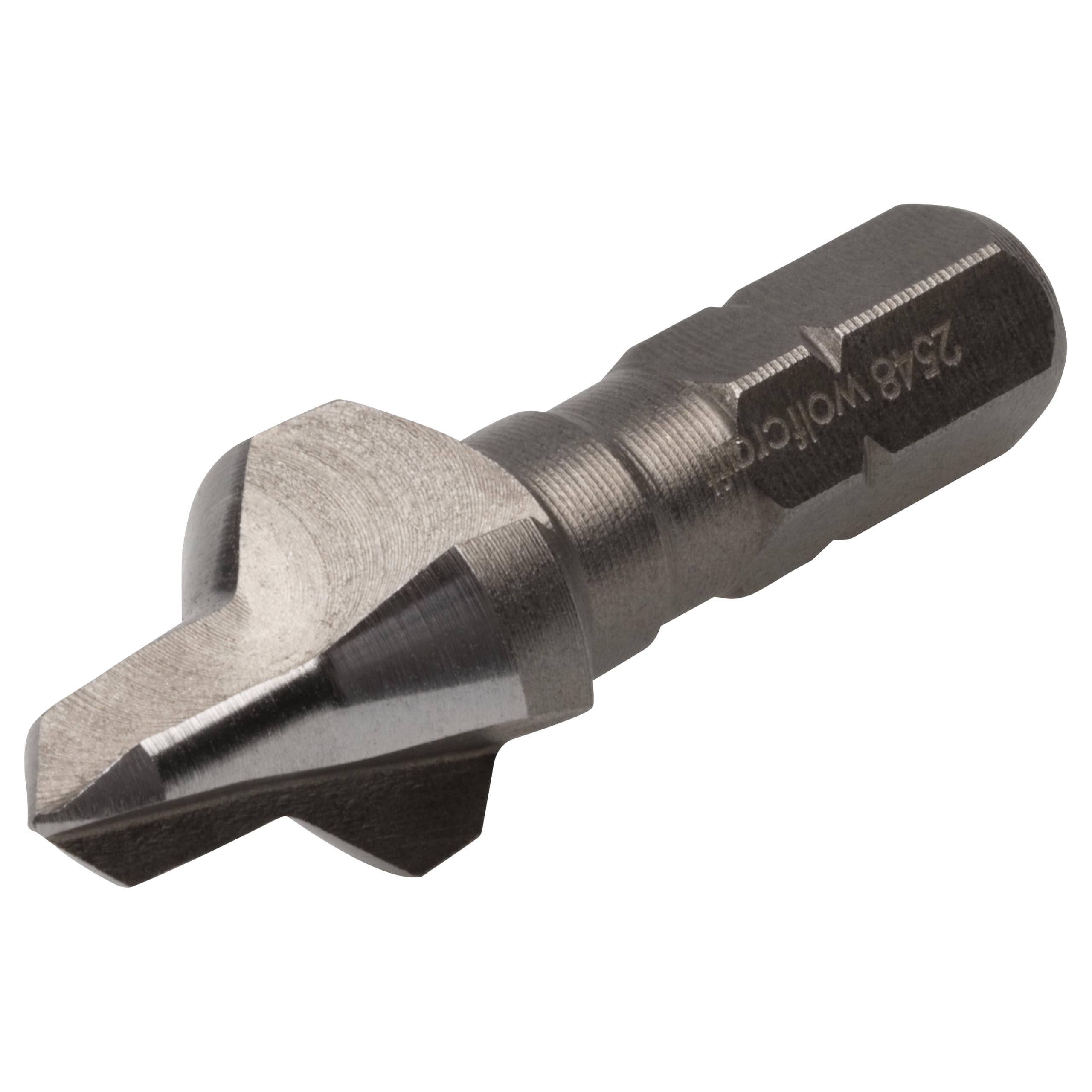 wolfcraft Tool Steel Countersink, Hexagon Shank I 2548000