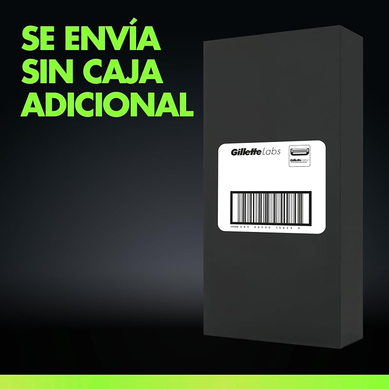 Labs Body + Lâminas de barbear masculinas íntimas, pack de 12