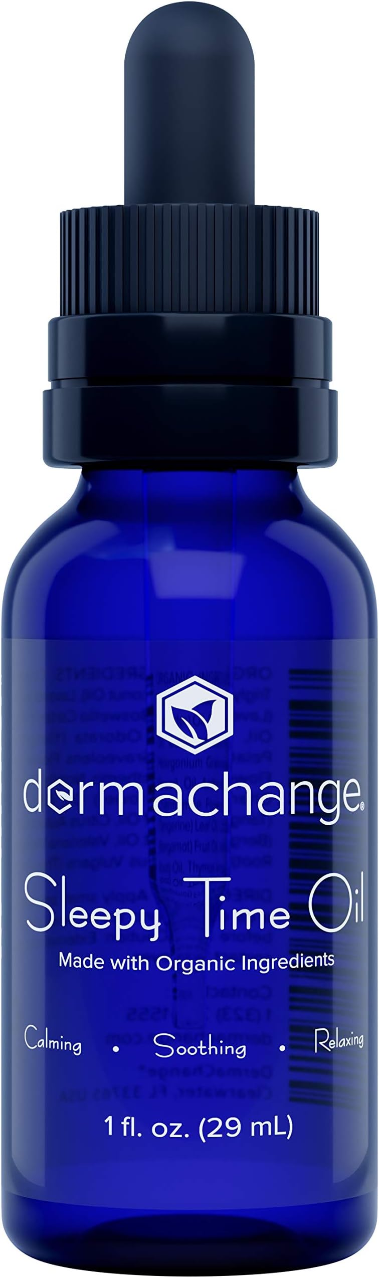 Calming Sleep Oil - 100% Pure Organic Essential Oils for Skin Use - Ylang-Ylang, Frankincense, Lavender, Thyme, Geranium and Chamomile Extract - Natural Ingredients Aromatherapy Oils Blend - (1oz)