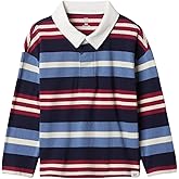 Gap Boys Long Sleeve Rugby Polo