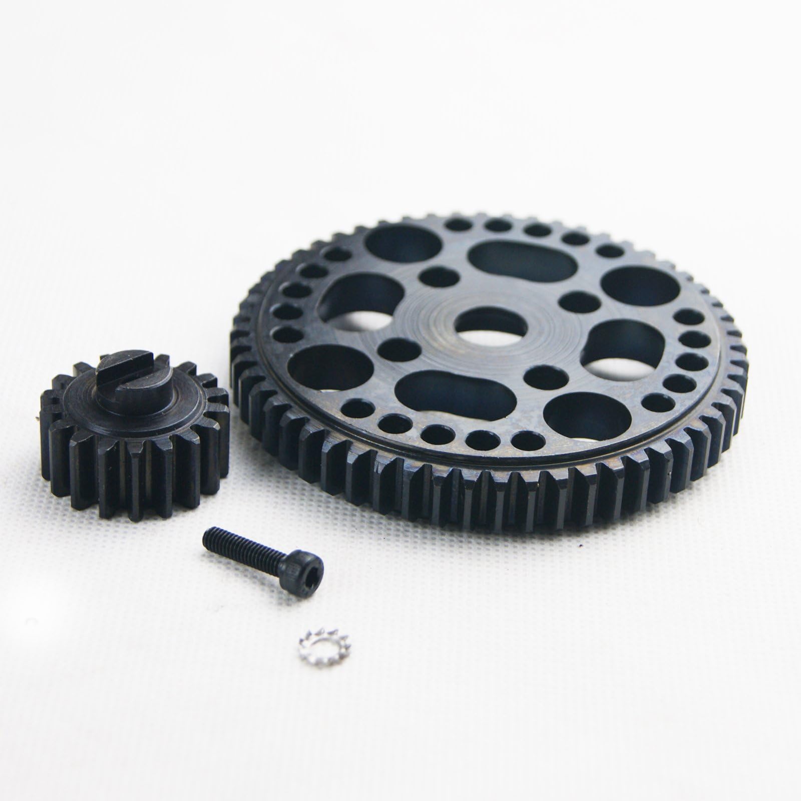 Steel 56T Spur Gear and18T Pinion for HPI ROVAN KING MOTOR BAJA SC 5B 5T