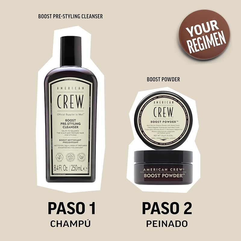 - Boost Powder, Polvo Voluminizador para el Pelo, Aporta Volumen, Cuerpo y Textura, Acabado Natural y Mate, Sin Brillo, Apto para Todo Tipo de Cabellos - 10 g
