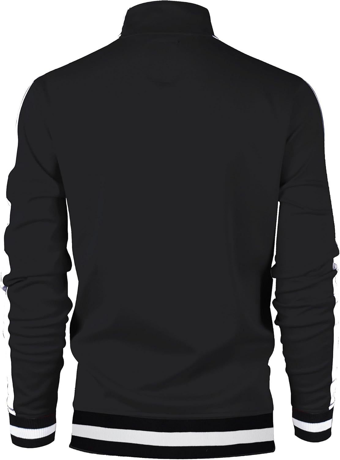 Screenshotbrand Mens Hip Hop Premium Slim Track Jacket - Side Taping at  Men’s Clothing store