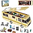 Taojiyuan Breaking Merchandise Bad Car Building Blocks,Creative Breaking RV Model Bad Camper Van Building Bricks Kit for Gifts, Educational DIY Building Set for Teens & Adults (746PCS)