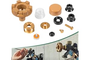 Bzumperyz Upgrade RK-17MH Metal Handle Repair Kit Fit for Woodford Model 17 Outdoor Faucet, EPDM Packing, Frost-Proof (12 Pcs)