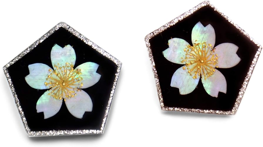 Amazon ウルシ プロ Urushi Pro れいわデザイン さくら蒔絵 ピアス K14gf P 01 02 ピアス 通販