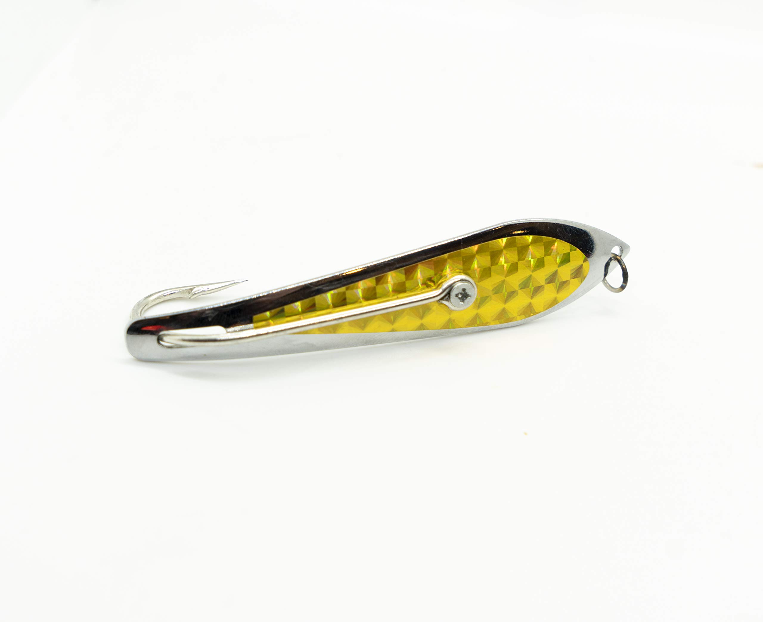 Spoon Fishing Lure Offshore Trolling, 4 1/2-Inch Blade, Size 10/0 New and Improved Design