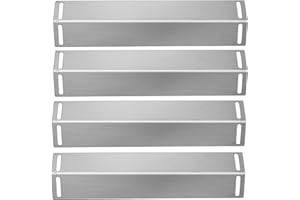 Folocy 16 1/2” x 4” BBQ Gas Grill Replacement Parts, Grill Heat Plates Shield Heat Tent for Charbroil 463211514, 463211512, 463211513, BBQ Grillware GGPL-2100, GGPL2100, Smoke Canyon GR2034205-SC-00